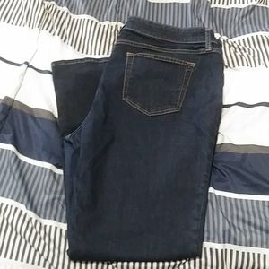 St John's Bay Straight Leg Dark Wash Jeans